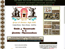 Tablet Screenshot of alandalus-siglo21.org